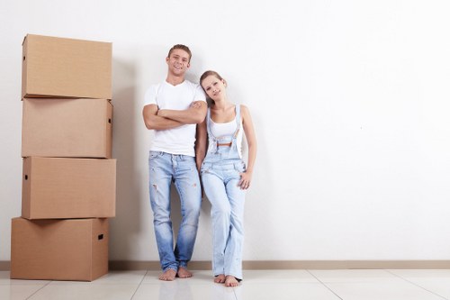 Professional removal team handling a home move in Merton
