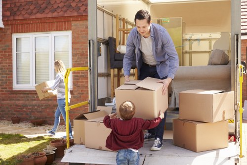 Professional removals service explaining the company approach