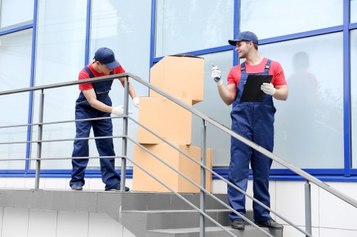 Office relocation service in Merton with furniture transport