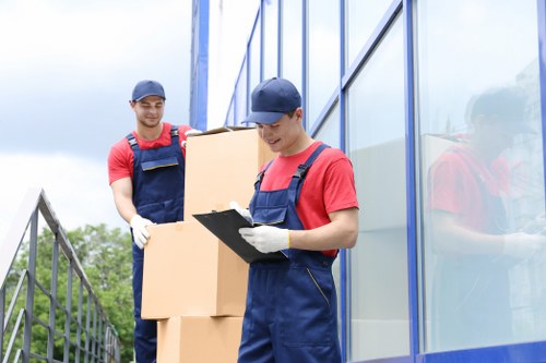 House removalists supporting a local Merton home move