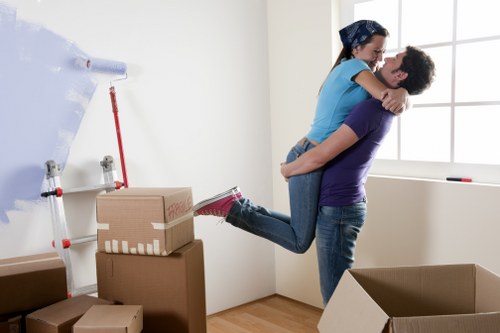 Local team collecting large furniture items in Merton