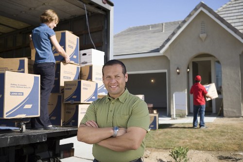 Professional packing materials helping protect household items during a Merton relocation