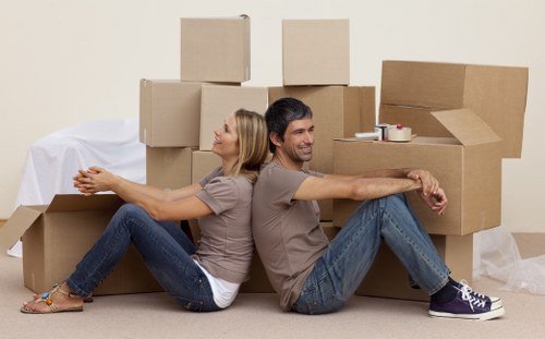 Illustration of cookie settings on a website for Merton Removals