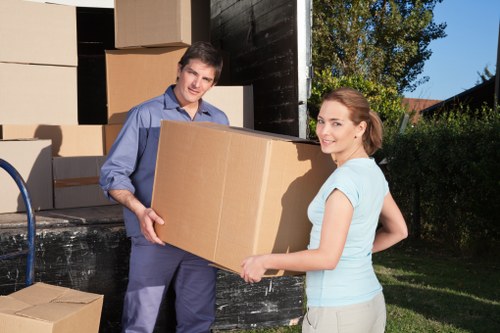 Secure storage and transport services for office removals in Merton